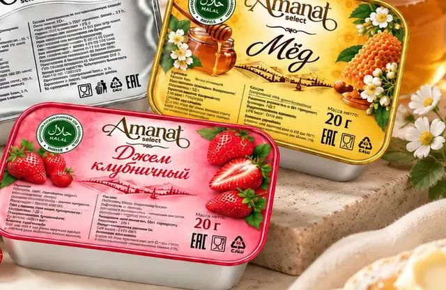 Порционные мёд и джем Amanat select